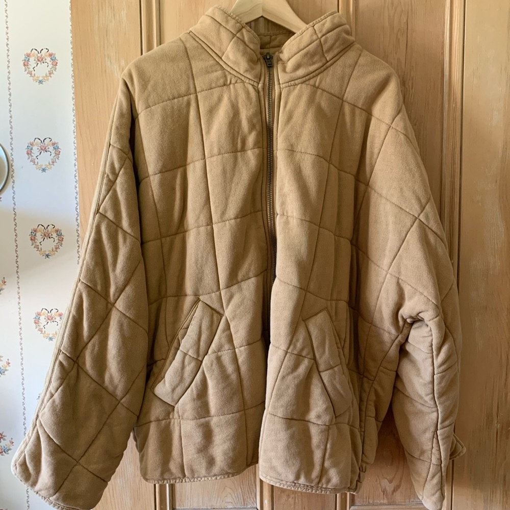 Free People Dolman Quilted Jacket